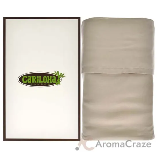 Picture of Resort Bamboo Pillowcase Set - Stone-Standard by Cariloha for Unisex - 2 Pc Pillowcase