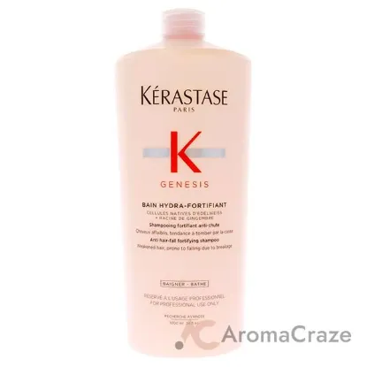 Picture of Genesis Bain Hydra-Fortifiant Shampoo by Kerastase for Unisex - 34 oz Shampoo