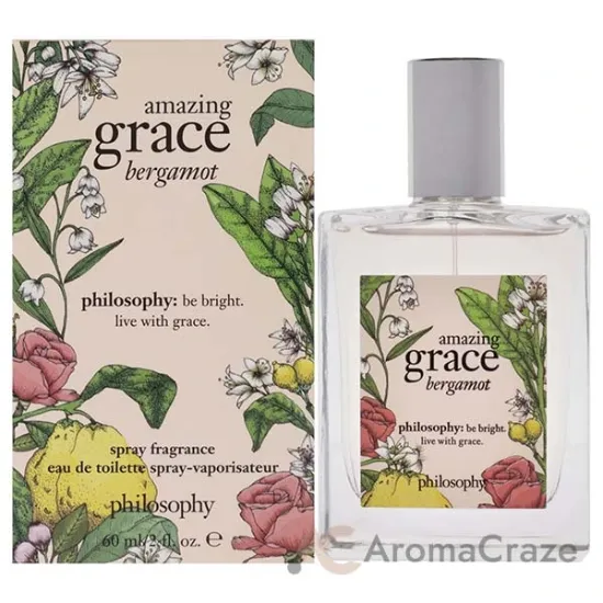 Picture of Amazing Grace Bergamot by Philosophy for Women - 2 oz EDT Spray