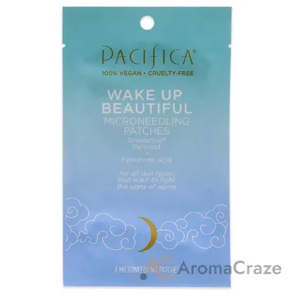 Picture of Wake Up Beautiful Microneedling Patches by Pacifica for Unisex - 4 Pc Patches