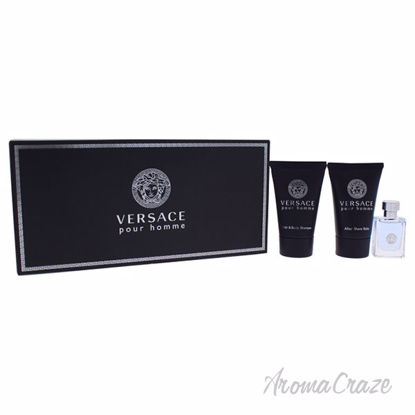 Versace Pour Homme by Versace for Men - 3 Pc Mini Gift Set 0