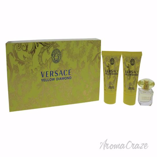 Versace Yellow Diamond by Versace for Women - 3 Pc Mini Gift