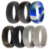Picture of Silicone Wedding Ring Set - Camo by ROQ for Men - 7 x 16 mm Ring