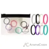 Picture of Silicone Wedding Stackble Lines Ring Set - MultiColor by ROQ for Women - 8 x 9 mm Ring