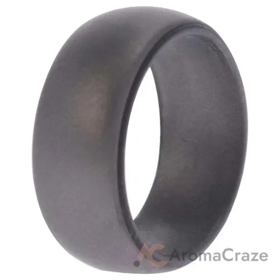 Picture of Silicone Wedding Ring - Grey by ROQ for Men - 9 mm Ring