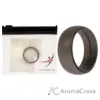 Picture of Silicone Wedding Ring - Grey by ROQ for Men - 12 mm Ring