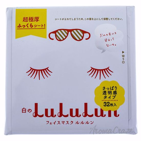 Face Mask White by Lululun for Women - 32 Pc Mask