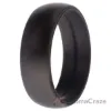 Picture of Silicone Wedding Ring - Grey by ROQ for Men - 14 mm Ring