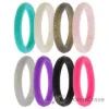 Picture of Silicone Wedding Stackble Point Ring Set - MultiColor by ROQ for Women - 8 x 4 mm Ring