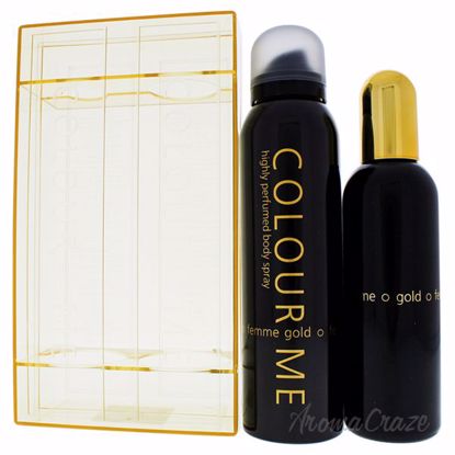 Colour Me Femme Gold by Milton-Lloyd for Women - 2 Pc Gift S