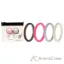 Picture of Silicone Wedding Stackble Point Ring Set - Pink by ROQ for Women - 4 x 11 mm Ring