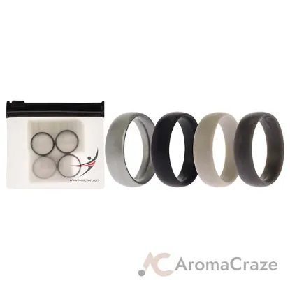 Picture of Silicone Wedding 6mm Smooth Ring by ROQ for Men - 7 mm Ring
