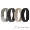 Picture of Silicone Wedding 6mm Smooth Ring by ROQ for Men - 10 mm Ring