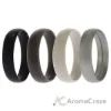 Picture of Silicone Wedding 6mm Smooth Ring by ROQ for Men - 13 mm Ring