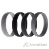 Picture of Silicone Wedding 6mm Smooth Ring by ROQ for Men - 16 mm Ring