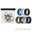 Picture of Silicone Wedding Solid Ring Set by ROQ for Men - 7 x 12 mm Ring