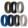 Picture of Silicone Wedding Solid Ring Set by ROQ for Men - 7 x 16 mm Ring