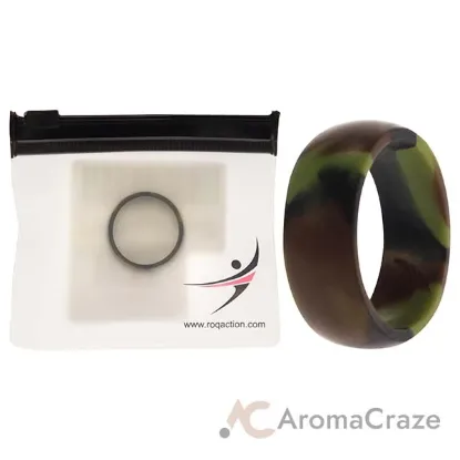 Picture of Silicone Wedding Ring - Camo by ROQ for Men - 12 mm Ring