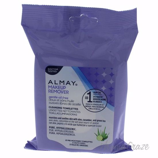 Makeup Remover Cleansing Towelettes by Almay for Unisex - 25