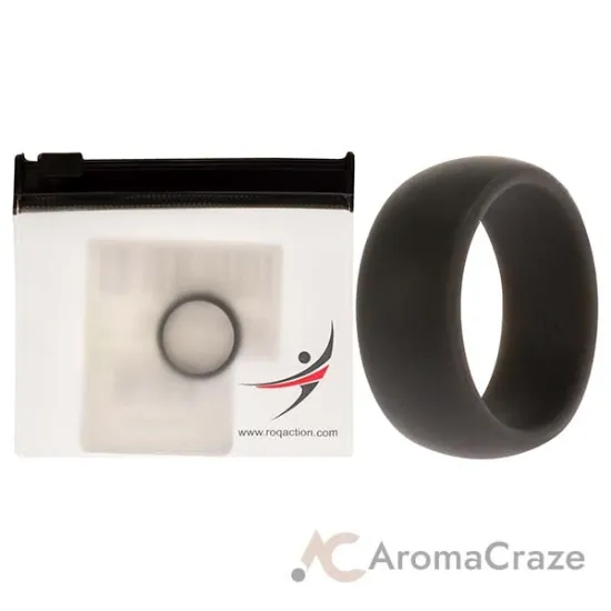 Picture of Silicone Wedding Ring - Grey by ROQ for Men - 7 mm Ring