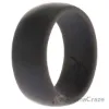 Picture of Silicone Wedding Ring - Grey by ROQ for Men - 8 mm Ring
