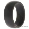 Picture of Silicone Wedding Ring - Grey by ROQ for Men - 10 mm Ring