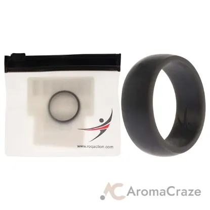 Picture of Silicone Wedding Ring - Grey by ROQ for Men - 11 mm Ring