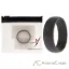 Picture of Silicone Wedding Ring - Grey by ROQ for Men - 16 mm Ring