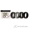 Picture of Silicone Wedding Ring - Black-Camo by ROQ for Men - 4 x 8 mm Ring