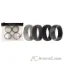 Picture of Silicone Wedding Ring - Black-Camo by ROQ for Men - 4 x 14 mm Ring