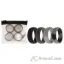 Picture of Silicone Wedding Ring - Black-Camo by ROQ for Men - 4 x 15 mm Ring