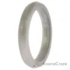 Picture of Silicone Wedding Stackble Point Single Ring - Silver by ROQ for Women - 4 mm Ring