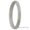 Picture of Silicone Wedding Stackble Point Single Ring - Silver by ROQ for Women - 10 mm Ring