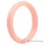 Picture of Silicone Wedding Stackble Point Single Ring - Rose-Gold by ROQ for Women - 5 mm Ring
