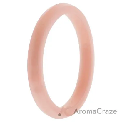 Picture of Silicone Wedding Stackble Point Single Ring - Rose-Gold by ROQ for Women - 8 mm Ring