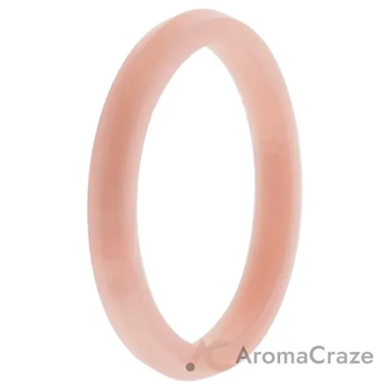 Picture of Silicone Wedding Stackble Point Single Ring - Rose-Gold by ROQ for Women - 8 mm Ring