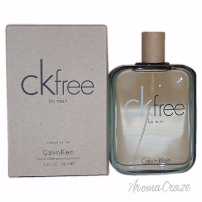 CK Free by Calvin Klein for Men - 3.4 oz EDT Spray (Tester)