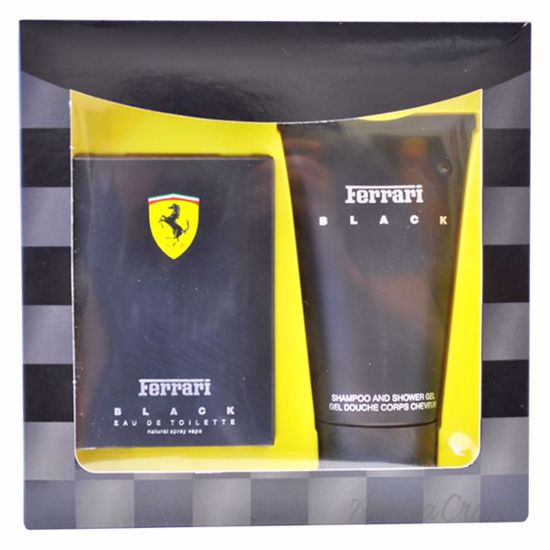 Ferrari Black by Ferrari for Men - 2 Pc Gift Set 2.5oz EDT S