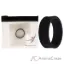 Picture of Silicone Wedding Flower Ring - Black by ROQ for Women - 9 mm Ring