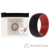 Picture of Silicone Wedding 2Layer Dome Ring - Red-Black by ROQ for Men - 7 mm Ring