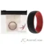 Picture of Silicone2Layer Dome Ring - Red-Black by ROQ for Men - 16 mm Ring