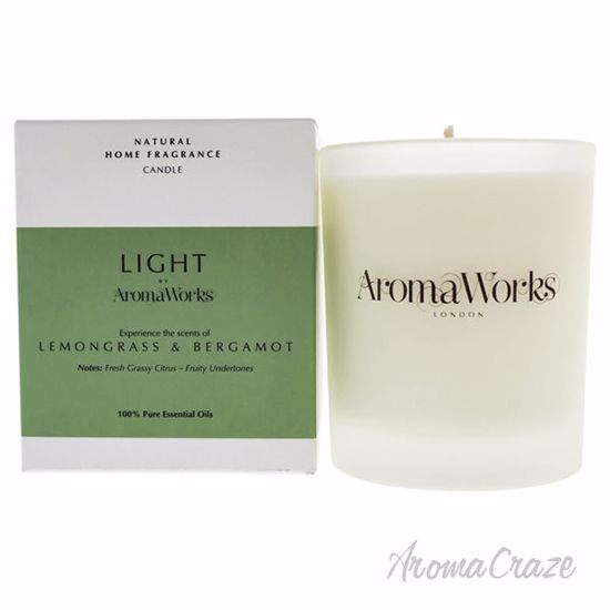 Light Range Candle - Lemongrass and Bergamot by Aromaworks f