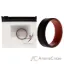 Picture of Silicone Wedding 2Layer Lines Ring - Red-Black by ROQ for Men - 16 mm Ring