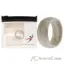 Picture of Silicone Wedding Ring - Marble White-Black by ROQ for Men - 8 mm Ring