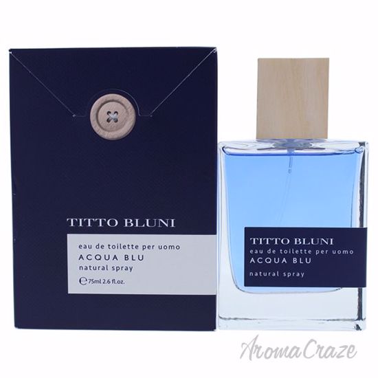 Acqua Blu by Titto Bluni for Men - 2.6 oz EDT Spray