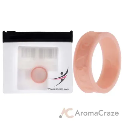 Picture of Silicone Wedding Flower Ring - Rose Gold by ROQ for Women - 7 mm Ring