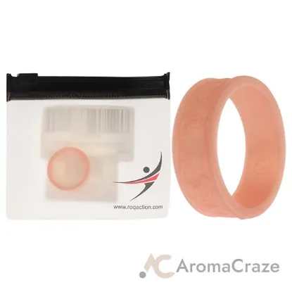 Picture of Silicone Wedding Flower Ring - Rose Gold by ROQ for Women - 9 mm Ring