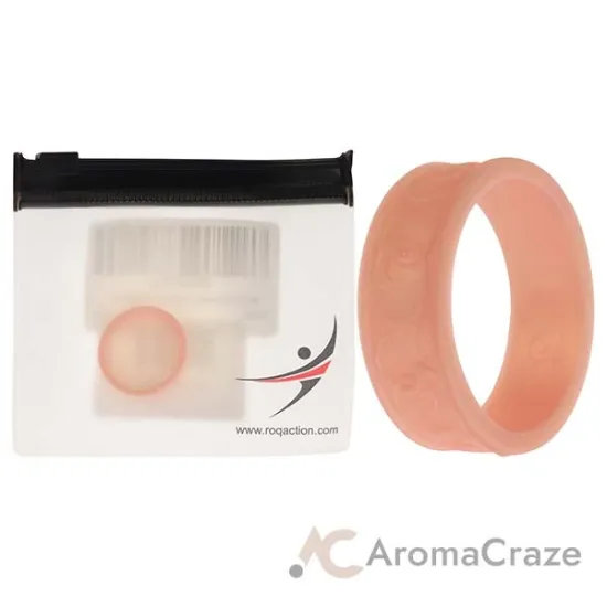 Picture of Silicone Wedding Flower Ring - Rose Gold by ROQ for Women - 9 mm Ring