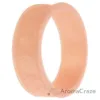 Picture of Silicone Wedding Flower Ring - Rose Gold by ROQ for Women - 10 mm Ring