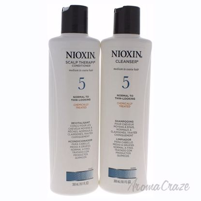 System 5 Cleanser and Scalp Therapy Conditioner Duo by Nioxi